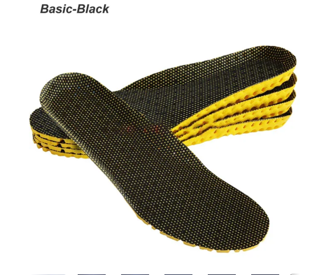 3 pairs Orthopedic Memory Foam Sport Support Insert Feet Care Insoles for Shoes Men Women Orthotic Breathable Running Cushion Men Women