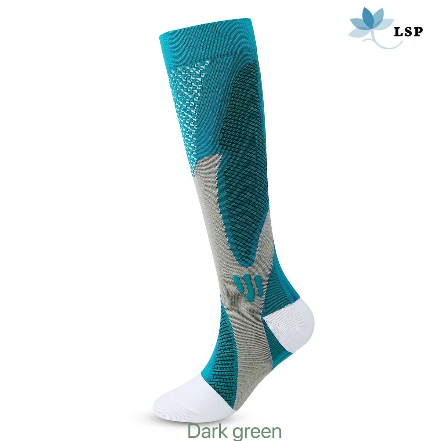 2 pairs compression socks, perfect for all outdoor activities