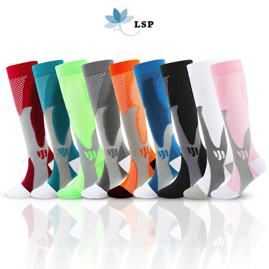 2 pairs compression socks, perfect for all outdoor activities